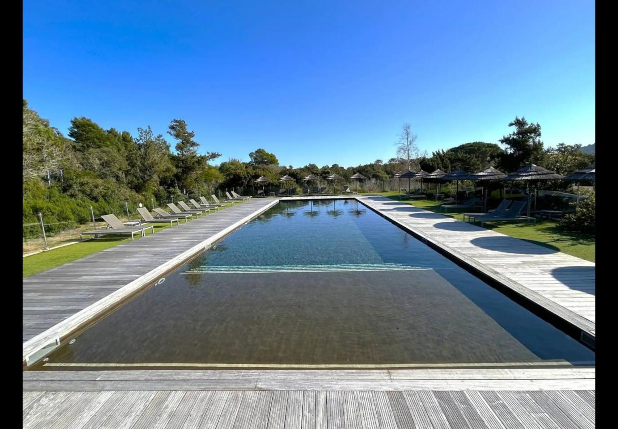 Residence Cala Sultana -Baie Santa Giulia - Rez Jardin 1Ere Ligne 포르토베쉬오 외부 사진